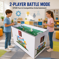 Plateforme de combat de football robotisé télécommandée, dispositif d'expérience interactive pour centres commerciaux et musées scientifiques