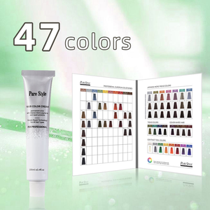 PureStyle OEM Crema Colorante Permanente per Capelli <span class=keywords><strong>con</strong></span> Formula Erboristica, Tinta Organica Senza <span class=keywords><strong>Ammoniaca</strong></span> - Product Image 5