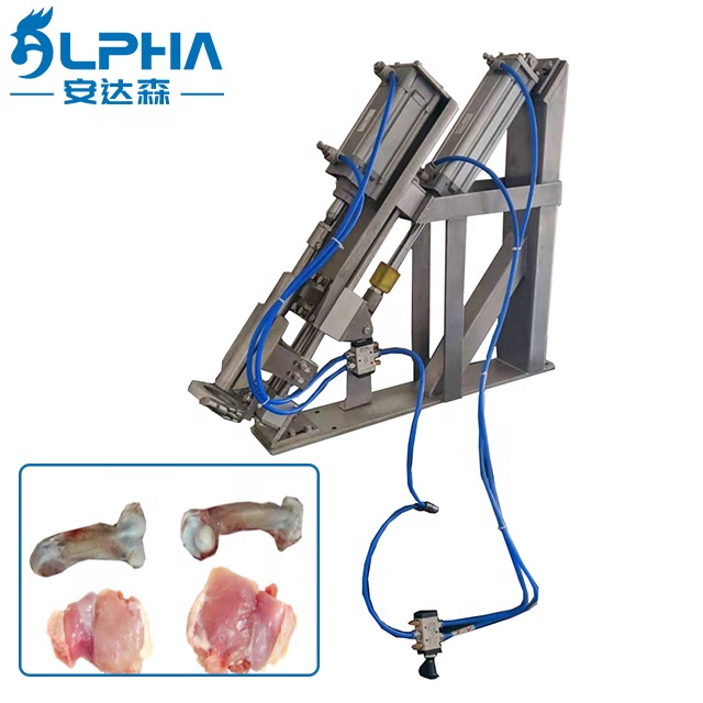 Semi-Auto Pneumatic Chicken Leg Bone Removal Deboner Machine