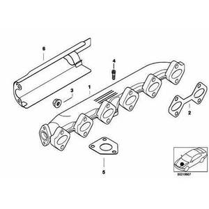 Joint de collecteur d'échappement Huimen pour moteur BMW M47 M57 11627795266 11627796480 Pièce de rechange - Product Image 4