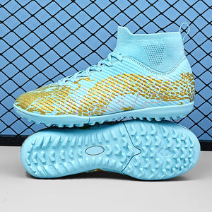 Zapatos de fútbol para interiores <span class=keywords><strong>Césped</strong></span> <span class=keywords><strong>artificial</strong></span> Spikes Futsal Tacos antideslizantes Impacto Chaussures De Jóvenes Mujeres Hombres marca <span class=keywords><strong>Botas</strong></span> de fútbol - Product Image 5