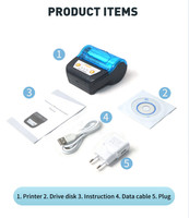Printer Thermal Struk Harga Pabrik Langsung, Mesin Kasir Portabel Mini Printer Murah 80mm Printer Struk Faktur Thermal