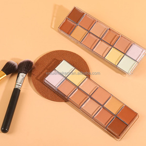 Maquillaje facial de marca privada, cobertura completa, resistente al agua, paleta correctora de contorno de crema de 12 colores, venta al por mayor - Product Image 5