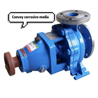 Pompe à eau industrielle résistante à la corrosion à haute température, centrifuge, en acier inoxydable, électrique, pour le transfert d'acides et de produits chimiques