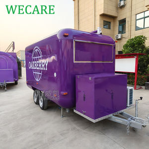 Wecare Restoran Yemek Kamyonu Mobil Mutfak Arabaları Foodtruck Hot Dog Bar Satış Noktası Pizza Özel Yemek Treyleri - Product Image 5