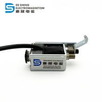 Solénoïde de maintien K1037 personnalisable pour machines à broder, DC24V, à poussée-tirage, à verrouillage simple
