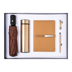 <span class=keywords><strong>2023</strong></span> Personalización <span class=keywords><strong>de</strong></span> lujo Promocional Executive A5 Notebook Set Umbrella Pen Gift Corporate Business gift sets - Product Image 5