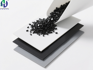 Hiệu quả cao sóng điện từ che chắn PS dẫn nhựa HIPS viên màu đen <span class=keywords><strong>Polystyrene</strong></span> cho chất bán dẫn lưu lượng cao - Product Image 4