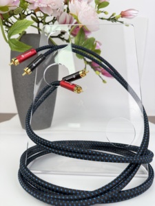 Câble audio RCA RASANTEK Premium 2M mâle-femelle, double lotus plaqué or 24K, cuivre pur, Hi-Fi, faible bruit, gaine PVC durable - Product Image 1