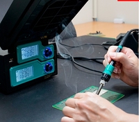 SS-988H Torche de soudage 6-en-1 pour la production de produits électroniques et électriques et autres unités de soudage