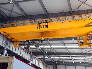 Grúa <span class=keywords><strong>Puente</strong></span> de Doble Viga de Servicio Pesado Tipo QD Fabricada en China, Capacidad A5-A8 de 20-450/100 Toneladas, con Gancho - Precio Competitivo - Product Image 1