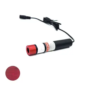 Compact Structured Light Laser With An Adjustable Focus 638nm 200mW 25Line laser module