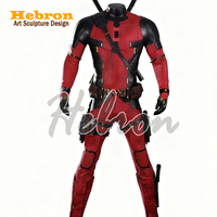 Ensemble de costumes de cosplay pour personnage de film, polyester élastique de haute qualité, pour hommes adultes # Vêtements moulants pour festival