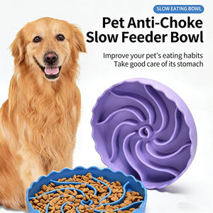 Tapis de léchage anti-étouffement en silicone pour chats et chiens, gamelle d'alimentation lente, jouet d'alimentation étanche pour animaux, gamelles cachées pour friandises - Product Image 1