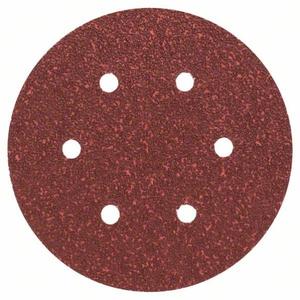 BOSCH - 2609256A34 Jeu de feuilles abrasives avec 6 trous pour ponceuse orbitale-EAN 3165140614504 ABRASIVES ABRASIVE PAPERS - Product Image 1