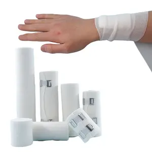 Anthrive CE Mark Medical Surgical Sterile Gauze Wound Dressing Bandage Stretched Confirming PBT Bandage