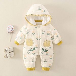 Peleles de Invierno 100% Algodón para Bebés con Cierre, Monos de Conejito con Cierre, Peleles Lisos para Bebés, Monos de una Pieza, Pijamas - Product Image 4