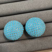 TIANSHE 2027 Nouvelle Collection Mariage – Parure Luxe Bleu Turquoise : Bracelet, Boucles d'Oreilles et Bague