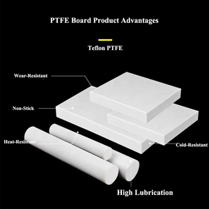 صفيحة <span class=keywords><strong>PTFE</strong></span> بيضاء جديدة مقاومة للحرارة العالية - Product Image 2