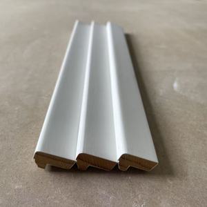 Moldura de Pino Blanco Imprimado de Alta Calidad para Esquinas Interiores, Suministro de Fábrica para Uniones de Pared, Techo y Suelo, Venta al por Mayor - Product Image 6
