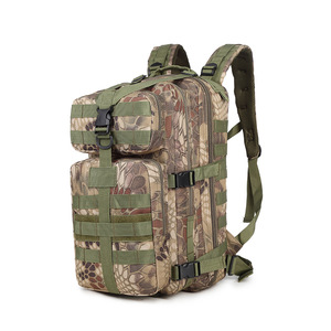 Medium Tactical <b>Backpack</b> Enthusiast Outdoor Double-Shoulder Hiking <b>Backpack</b> Camouflage Bag - Product Image 1