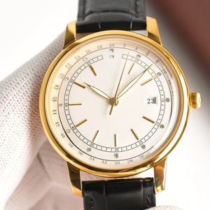 Reloj de Hombre de Lujo de Alta Gama, Original, de Primera Calidad, Popular, con Correa de Cuero, Mecánico, Diseño Simple y Moderno - Product Image 3