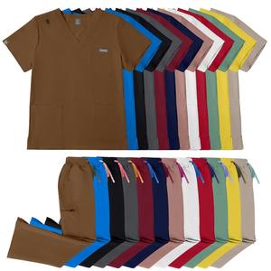 Uniformes Médicos Modernos y a la Moda 2026, Uniformes <span class=keywords><strong>de</strong></span> Hospital Personalizados, Uniformes Médicos Premium, Conjunto <span class=keywords><strong>de</strong></span> Uniformes <span class=keywords><strong>de</strong></span> Enfermería Elásticos en 4 Direcciones - Product Image 5