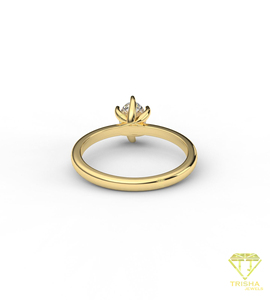 Anillo de Compromiso de Moissanita Ecológico para Joyería Nupcial Elegante, Eventos de Compromiso y Momentos Especiales en Venta - Product Image 1