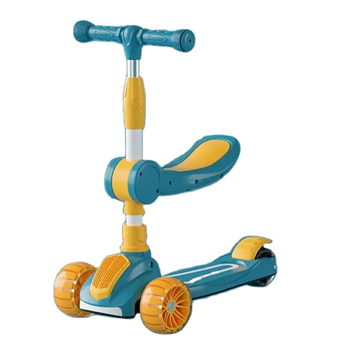 Fabricant de vélo à pédale pour enfants, trottinette à pied réglable avec 3 roues