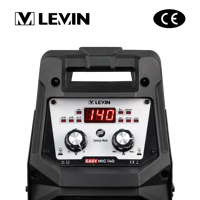 LEVIN EasyMIG Série 140A, soudeuse à inverter portable, sans gaz, CO2, MIG, MMA, TIG, machine à souder multifonctionnelle