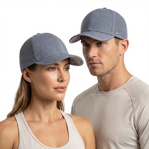 Casquette Trucker 6 Panneaux en Maille Grise Respirante et Ajustable pour Adulte Unisexe – Idéale pour le Voyage et les Activités de Plein Air Printemps-Été - Product Image 1