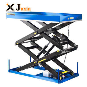 מעלית מספריים הידראולית נייחת לתפקידים כבדים, פלטפורמת הרמה נייחת למחסנים, ציוד לטיפול במשא לוגיסטי, 1-5 טון - Product Image 2