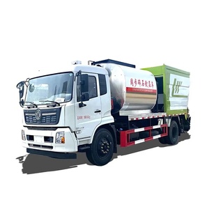 รถบรรทุกบรรจุหินแบบซิงโครนัส DongFeng 6CBM+8CBM ราคาโรงงาน ขาย - Product Image 1