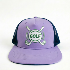 Casquettes de camionneur à visière plate imprimées, casquettes de golf personnalisées à 5 panneaux, casquettes de baseball à fermeture snapback, fabriquées au Vietnam - Product Image 2