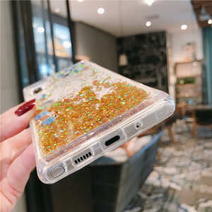 Fundas para Teléfono con Iconos de Aplicaciones Móviles para Samsung Galaxy Note 20 Ultra 5G A21S A51 A71 <span class=keywords><strong>A50</strong></span> <span class=keywords><strong>A70</strong></span> S, Cubierta Dinámica de Arena Líquida - Product Image 3
