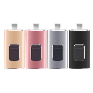 <span class=keywords><strong>4</strong></span> in 1 USB Flash Drive GB 16 type-c USB flash drive Pen Drive OTG external memory for telephone Android PC - Product Image 6