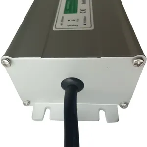 Adaptador de corriente alterna a prueba de agua, 12V, 24V, 50W, 100W, 150W, 200W, 250W, controlador LED IP67 con certificación CE y ROHS