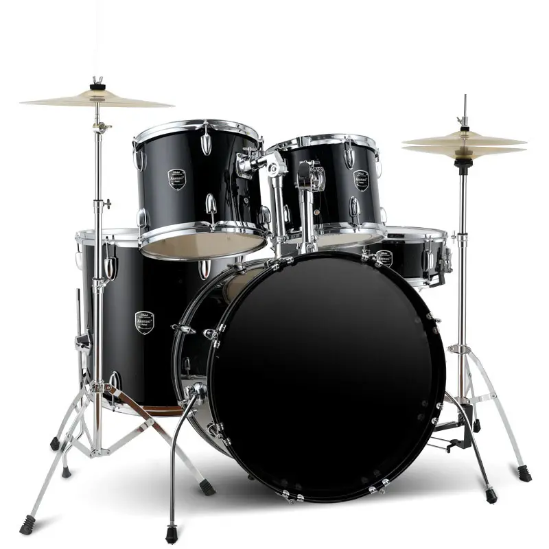 Kits de tambor musical 5 peças adulto, baixo preço, conjunto de tambor acústico profissional, jazz