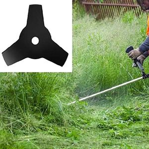 Ohmmonburged 10 In Rotary <b>Blade</b> Steel Grass Cutter Trimmer Weed Eater <b>Blade</b> Black <b>For</b> <b>Lawn</b> <b>Mower</b> Parts - Product Image 2