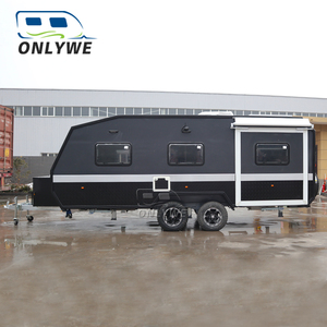 ONLYWE Remolque de Camping Todoterreno Popular, Remolque Todoterreno 4x4 con Estructura de Aluminio, Camper Van, Remolque Overland - Product Image 1