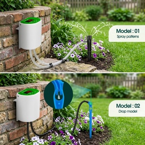 Dispositivo de Riego Automático al por Mayor para Jardín, Flores y Plantas, 12 Puntas, Batería Recargable por USB, Portátil, de Plástico - Product Image 3