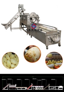 Ensalada de vegetales Sistema de Producción Industrial ensalada lavadora línea de lavado de vegetales de secado de la línea de procesamiento de - Product Image 5