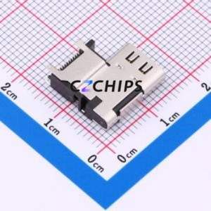 GT-USB-7092D USB Connector SMD Connector ( Connector Type: Type-C )( Protocol Standard: USB 3.1 )( Gender: Female ) - Product Image 2