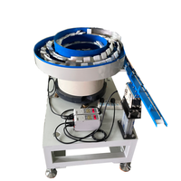 Distributeur de bol de vibration à grande vitesse à 5 rails pour écrous de quincaillerie Chargeur de bol vibrant à écran automatique avec trémie