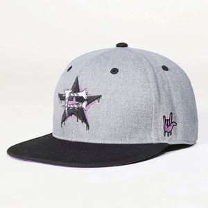 Gorras Deportivas Personalizadas de Alta Calidad, 6 Paneles, Bordado 3D, Visera Plana, Dos Tonos, para Baloncesto, Actividades al Aire Libre y Fiestas - Product Image 2