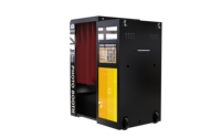 Photomaton Commercial Style Disco, Machine Interactive pour Selfies avec Imprimante Rapide et Appareil Photo Reflex Numérique pour Promotion d'Événements