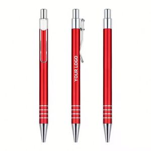 Bolígrafo Promocional de Metal de Lujo con Clip Personalizado, 0.5 mm, Multicolor, con Impresión del Nombre de la Empresa para Negocios - Product Image 3