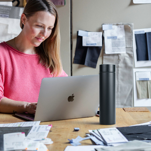 Bình giữ nhiệt hai lớp thân thiện với môi trường, dung tích 350ML/500ML, chất liệu thép không gỉ, chân không cách nhiệt, có nắp đậy. - Product Image 4