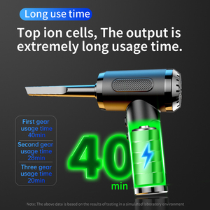 Air <strong>Duster</strong> Blower Gun Cleaning Gel Cleaning Kit 6000Mah Portable Compressed <strong>Electric</strong> Air <strong>Duster</strong> for Car Home <strong>PC</strong> Keyboard - Product Image 3