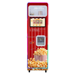 Máquina Expendedora Inteligente de Palomitas de Maíz de 3 Sabores, Kiosco de Autoservicio de Snacks con Pantalla Táctil y Luz LED, Fabricante OEM - Product Image 3